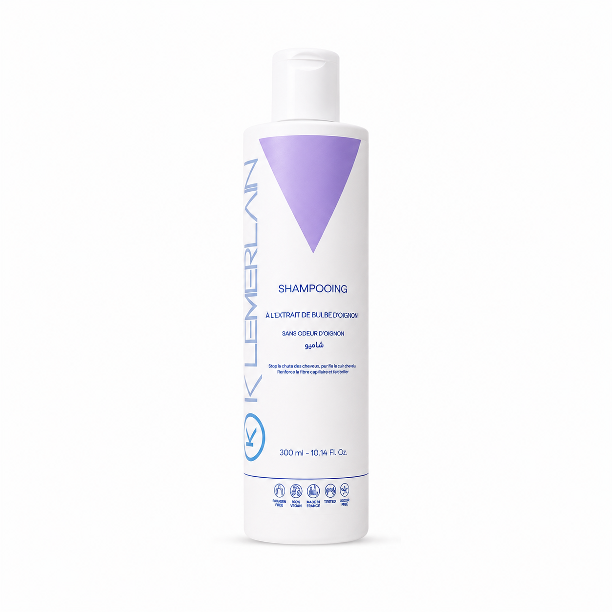 Shampooing à l’Extrait de Bulbe d’Oignon Antichute et Fortifiant